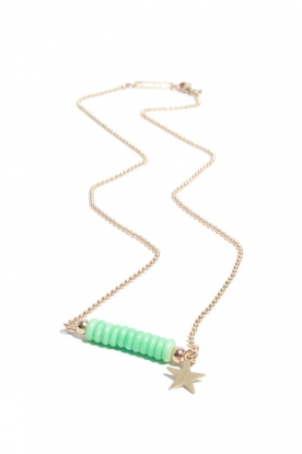 Necklace Summer | sea green