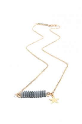 Necklace Summer | grey