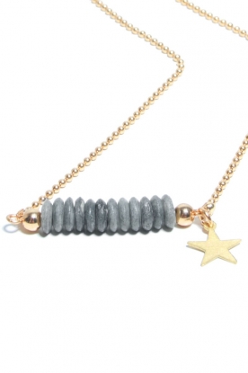 Mimi et Toi |  Necklace Summer | grey