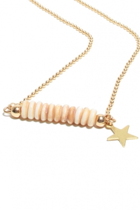 Mimi et Toi |  Necklace Summer | beige
