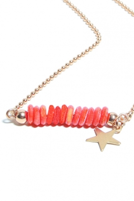 Mimi et Toi |  Necklace Summer | orange