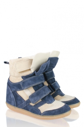 Wedge sneaker Katia | blue