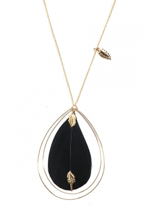 Necklace Black Goose