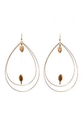 14k goldfilled earrings Goose wit