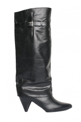 Michael Kors | Greenwich Leren Boots | zwart