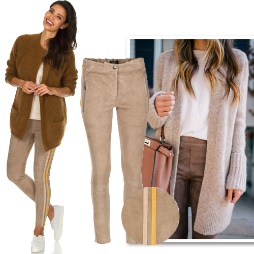 How do you combine the colored leather pants? - Little Soho