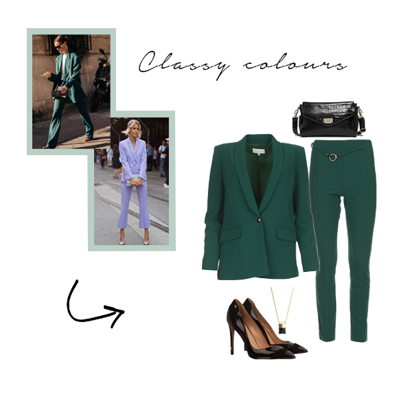 colorful ladies suits