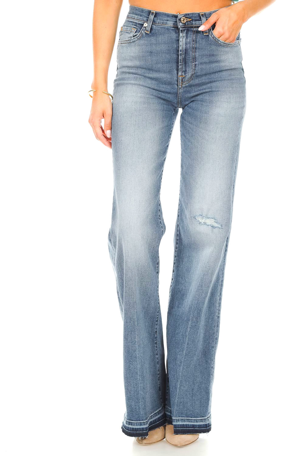 Seven for all mankind Modern Dojo Soho Grey Grijs licht