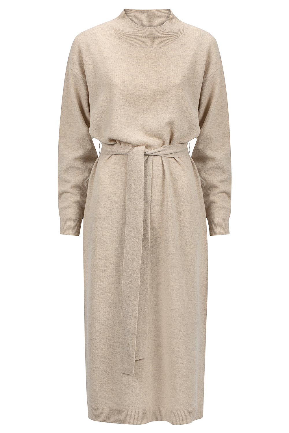 knee length dresses for ladies Take A Look Midi Sweater Dress – Britney main image 0