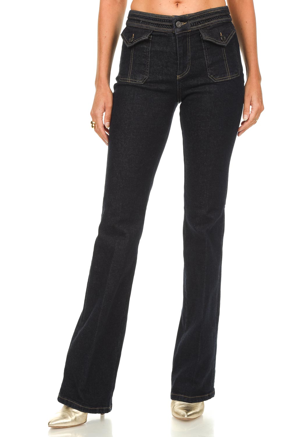 Bootcut jeans Nano blauw Vanessa Bruno Little Soho