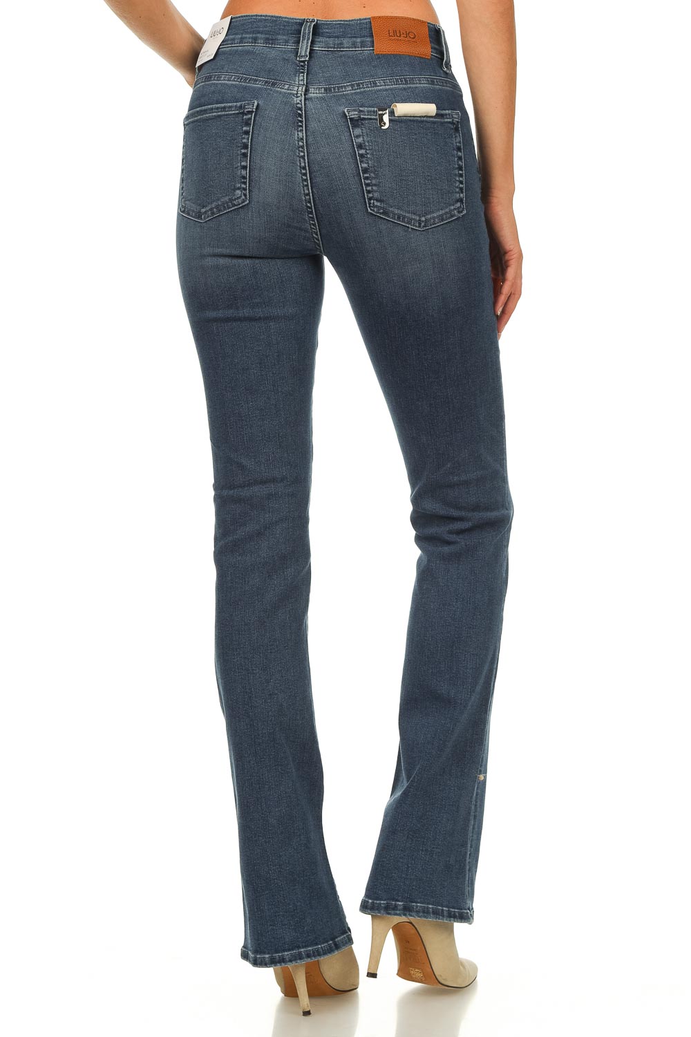 Bootcut jeans Jada | blauw | Liu Jo Denim | Little Soho