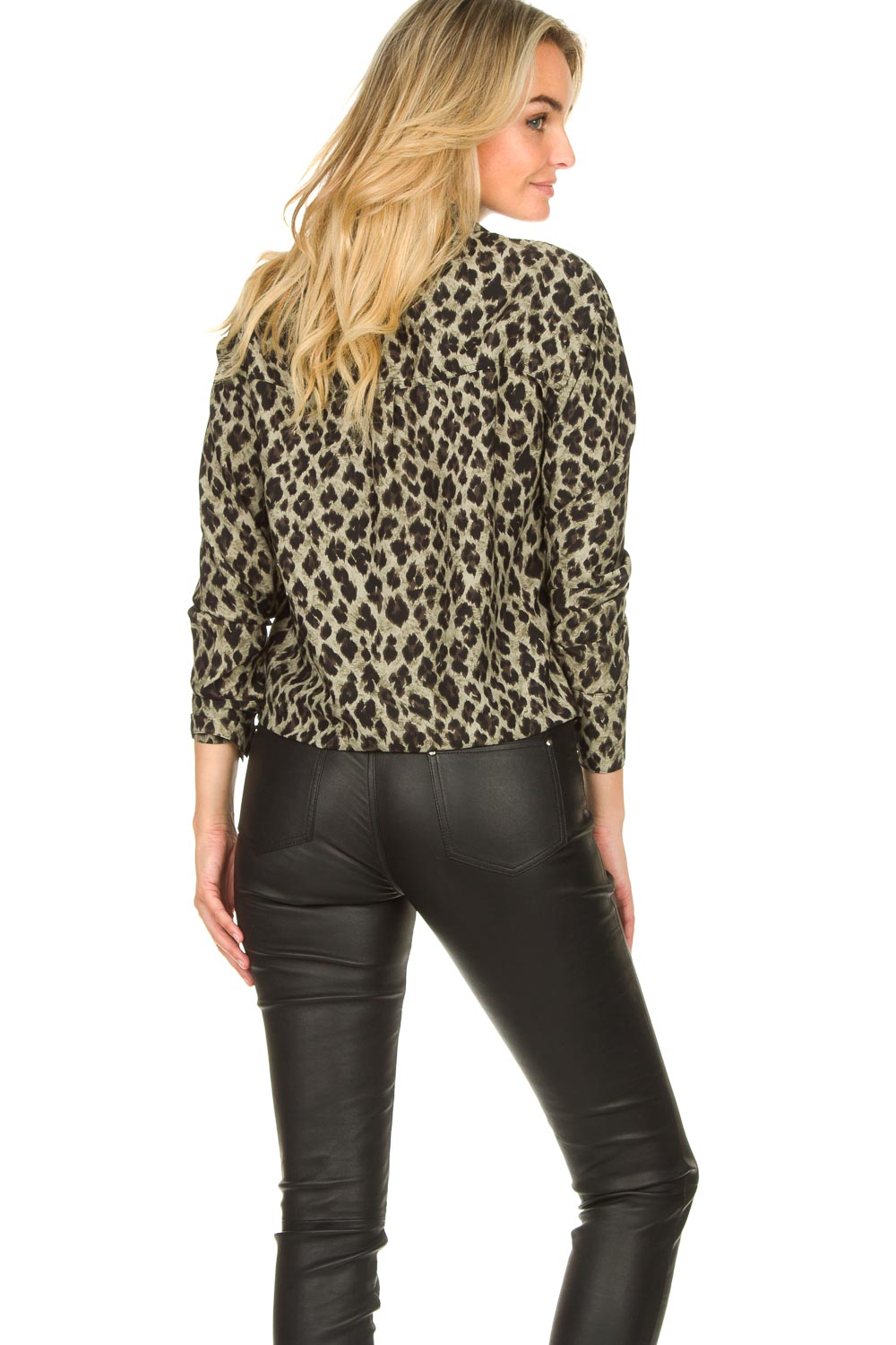 Leopard print blouse Fien | animal 