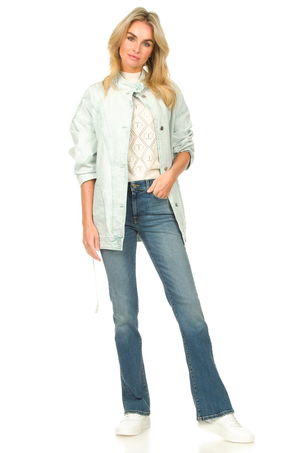 Look Openwork sweater Zoe