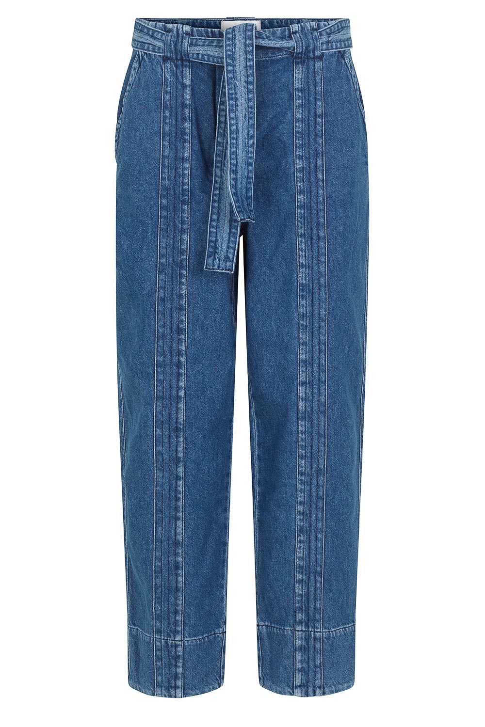 Second Female Straight leg jeans Jeanie blauw
