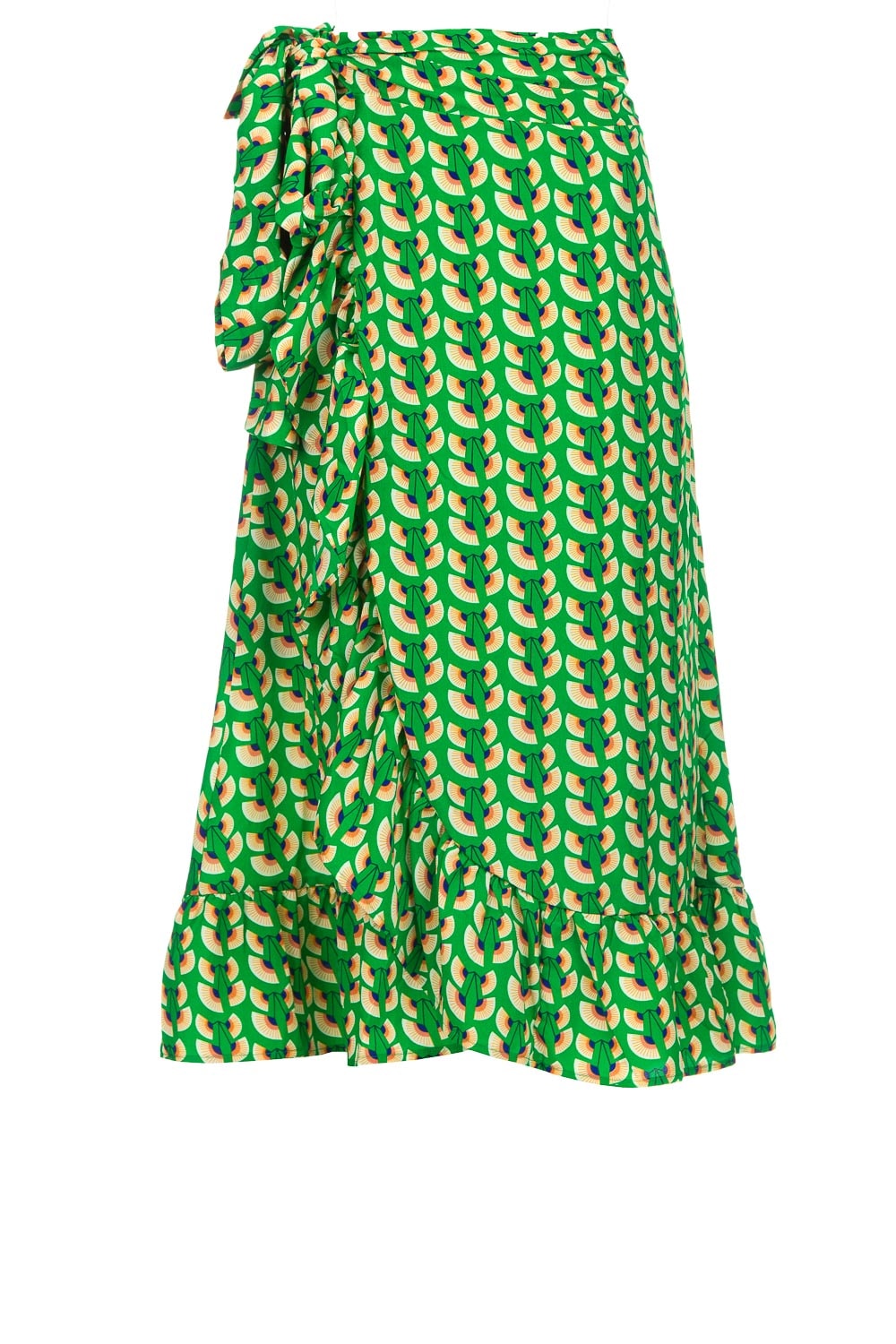 Super Printed maxi skirt Amby | green... | Lolly's Laundry | Little Soho WY-94