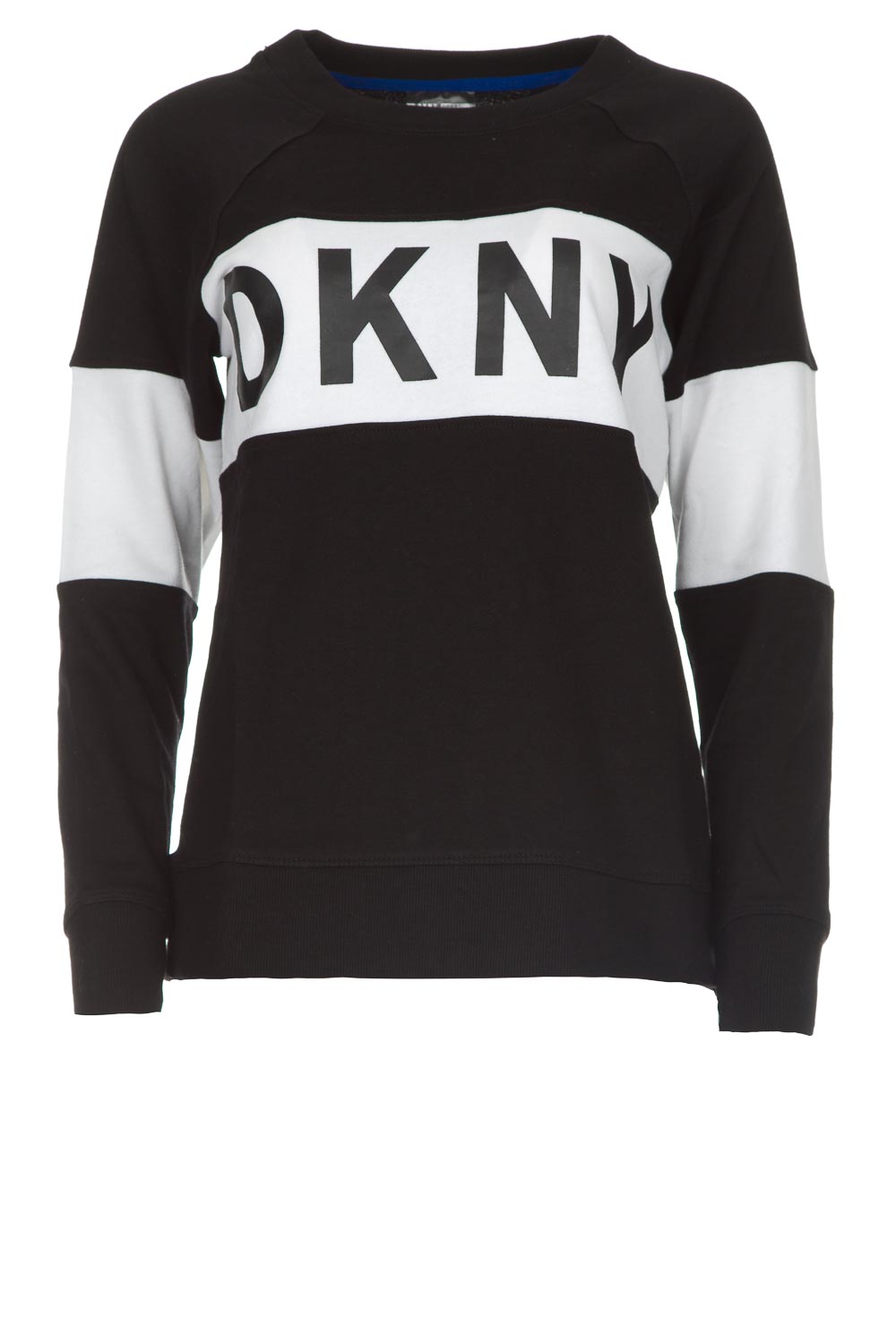 dkny black and white sweatshirt