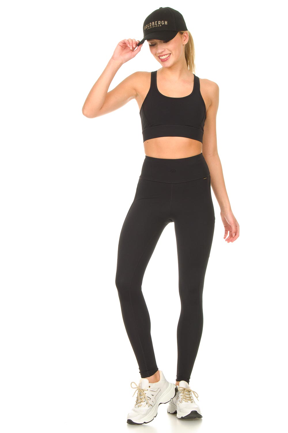 Look Sports bra with logo print Charly