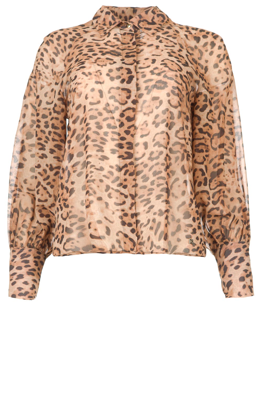 Blouse with panther print Vinca Kocca Little Soho