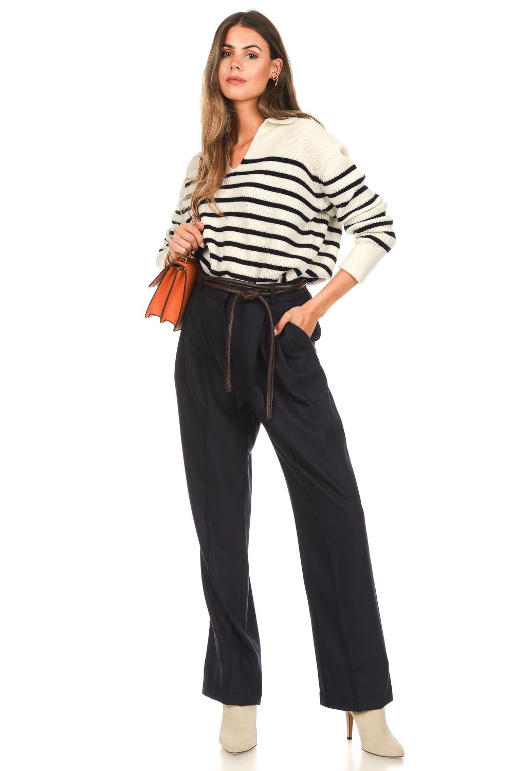 Look High-waist trousers Chic