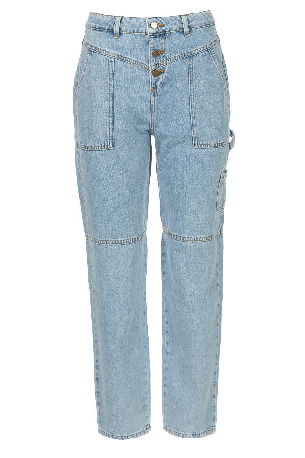 BA&SH Cargo jeans Tanguy blauw
