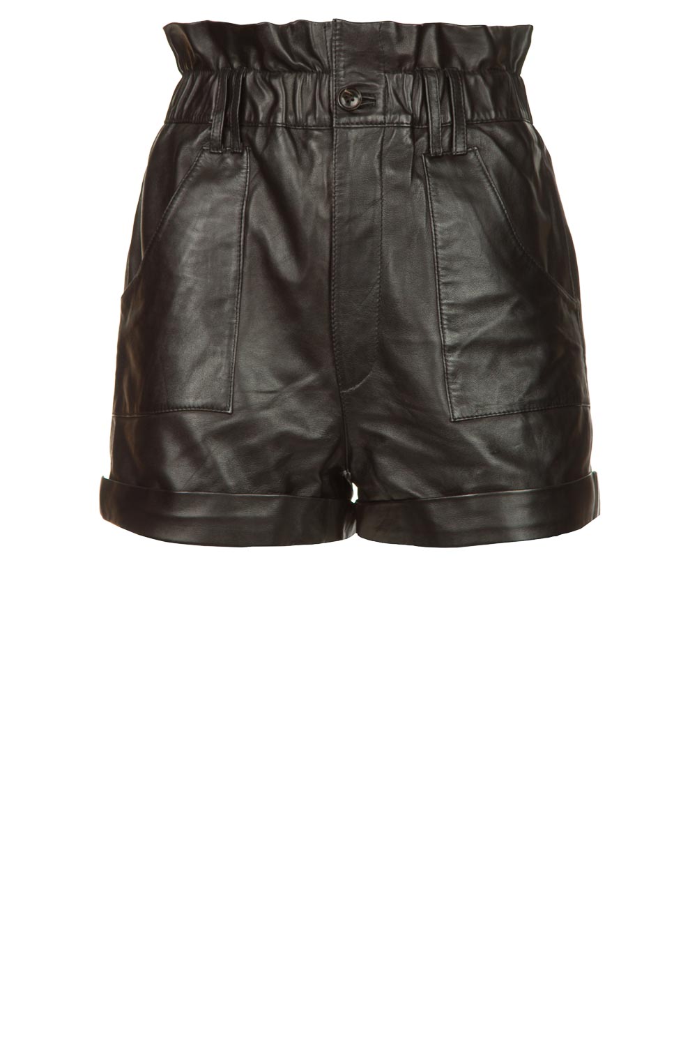 Leather shorts Kate | black | ba\u0026sh 