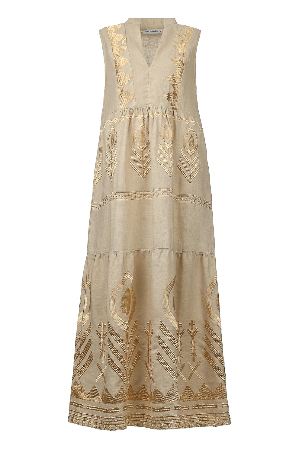 chinese dress ladies Greek Archaic Kori Sleeveless Maxi Dress main image 0