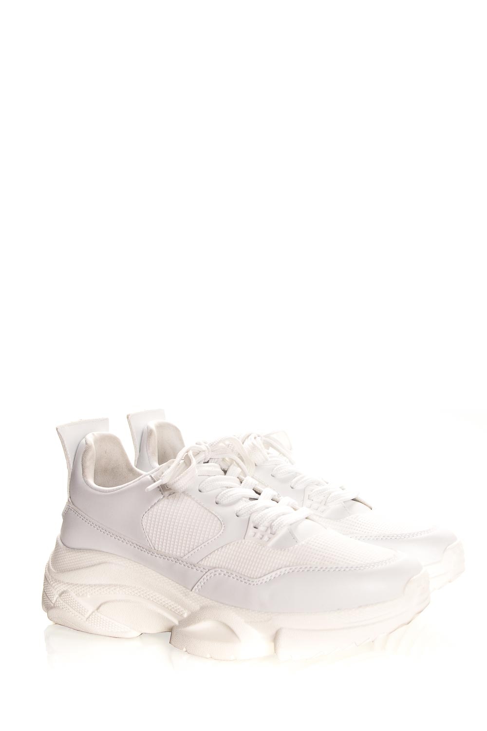 Chunky platform sneakers Slave | wit | Essentiel Antwerp | Little Soho