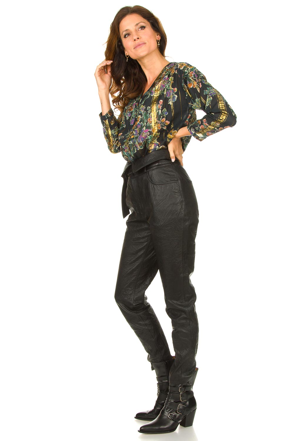 Look Flower printed blouse Franz