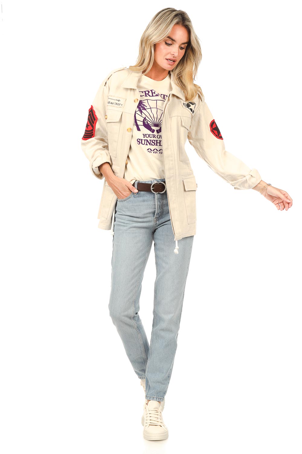 Look High rise jeans Hepburn
