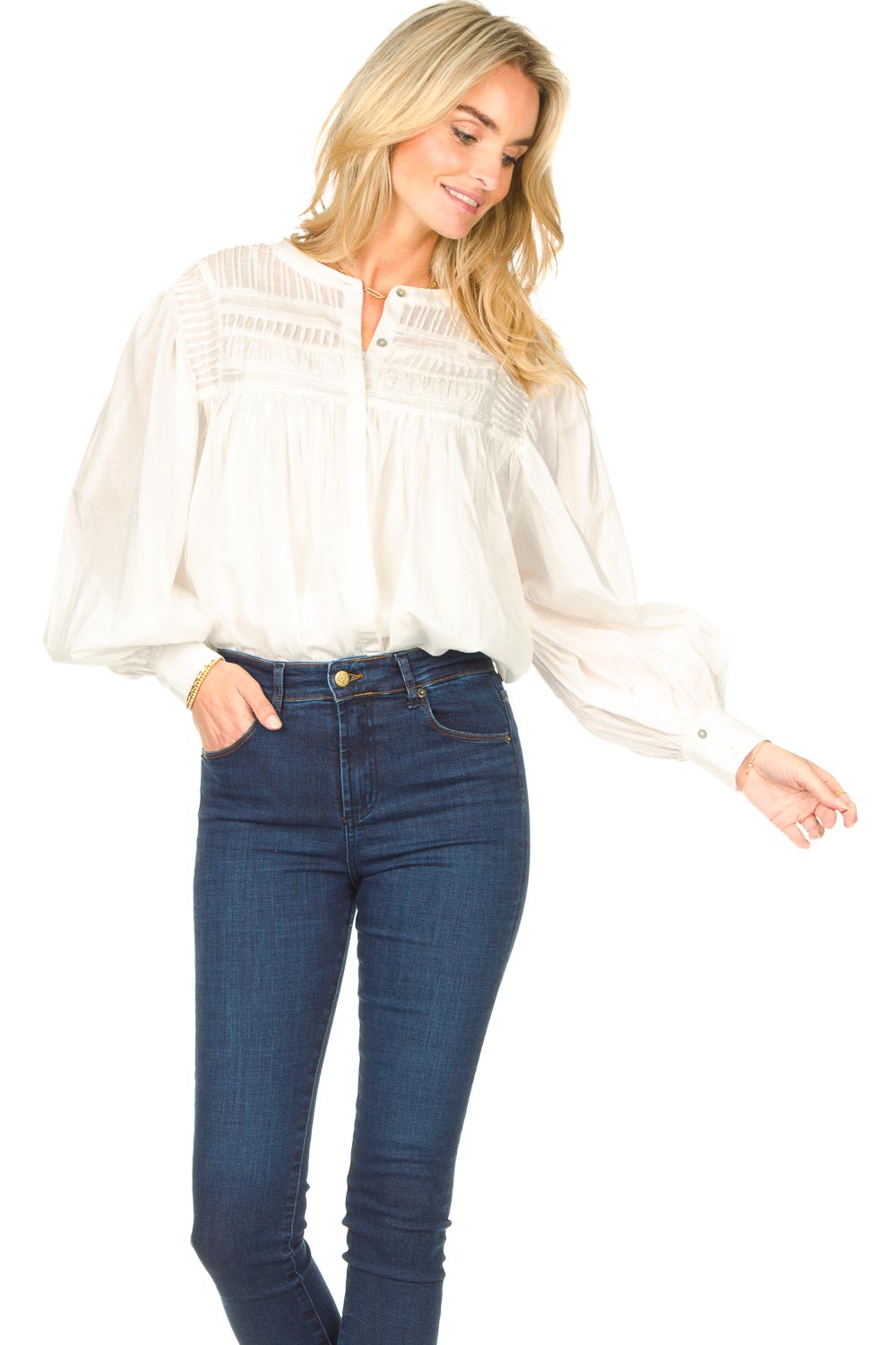 Jasmijn Blouse - Wit