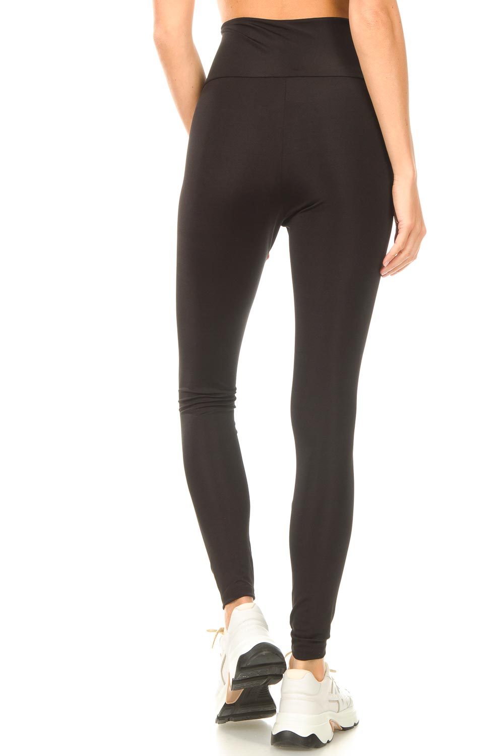 Sports leggings Olive | black | Liu 