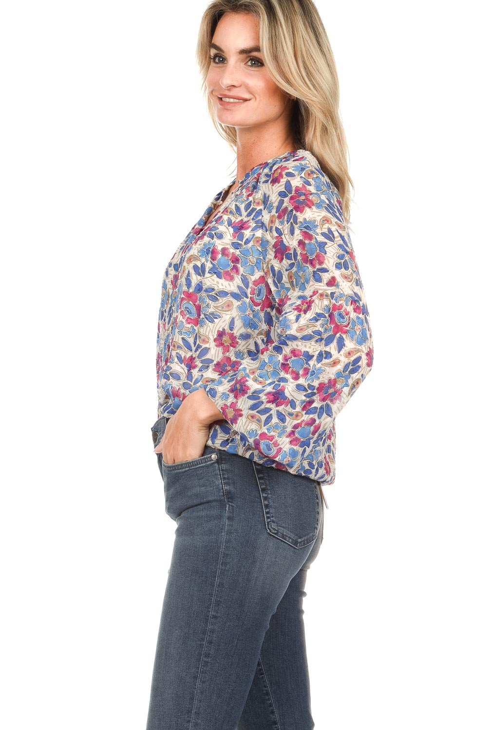 BERIT FLORAL BLOUSE