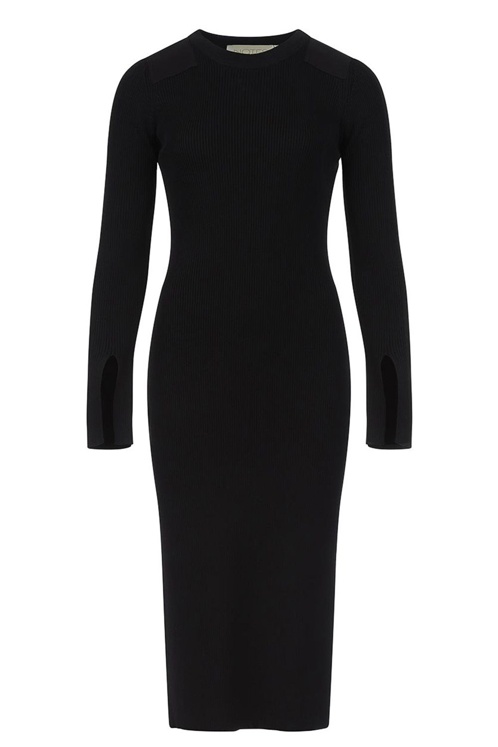 Knitted dress Elena | black... | Notes Du Nord | Little Soho