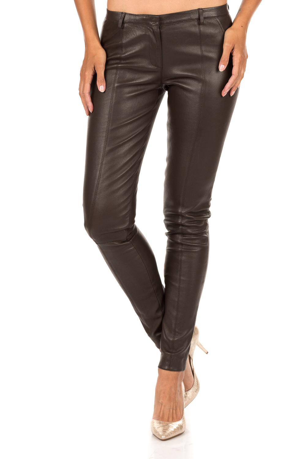 Bruine Leren Legging Clearance Sale, UP TO 58% OFF |  www.editorialelpirata.com