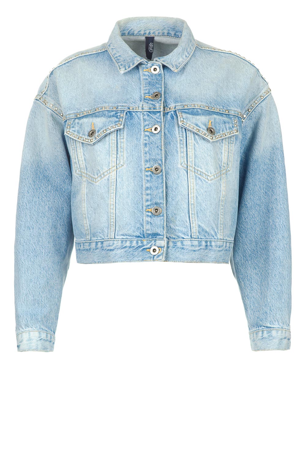 Denim jacket with studs Nisa | blue 