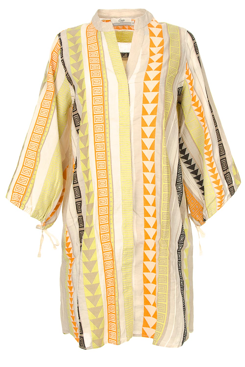 Jacquard caftan dress Liana | green... | Devotion | Little Soho