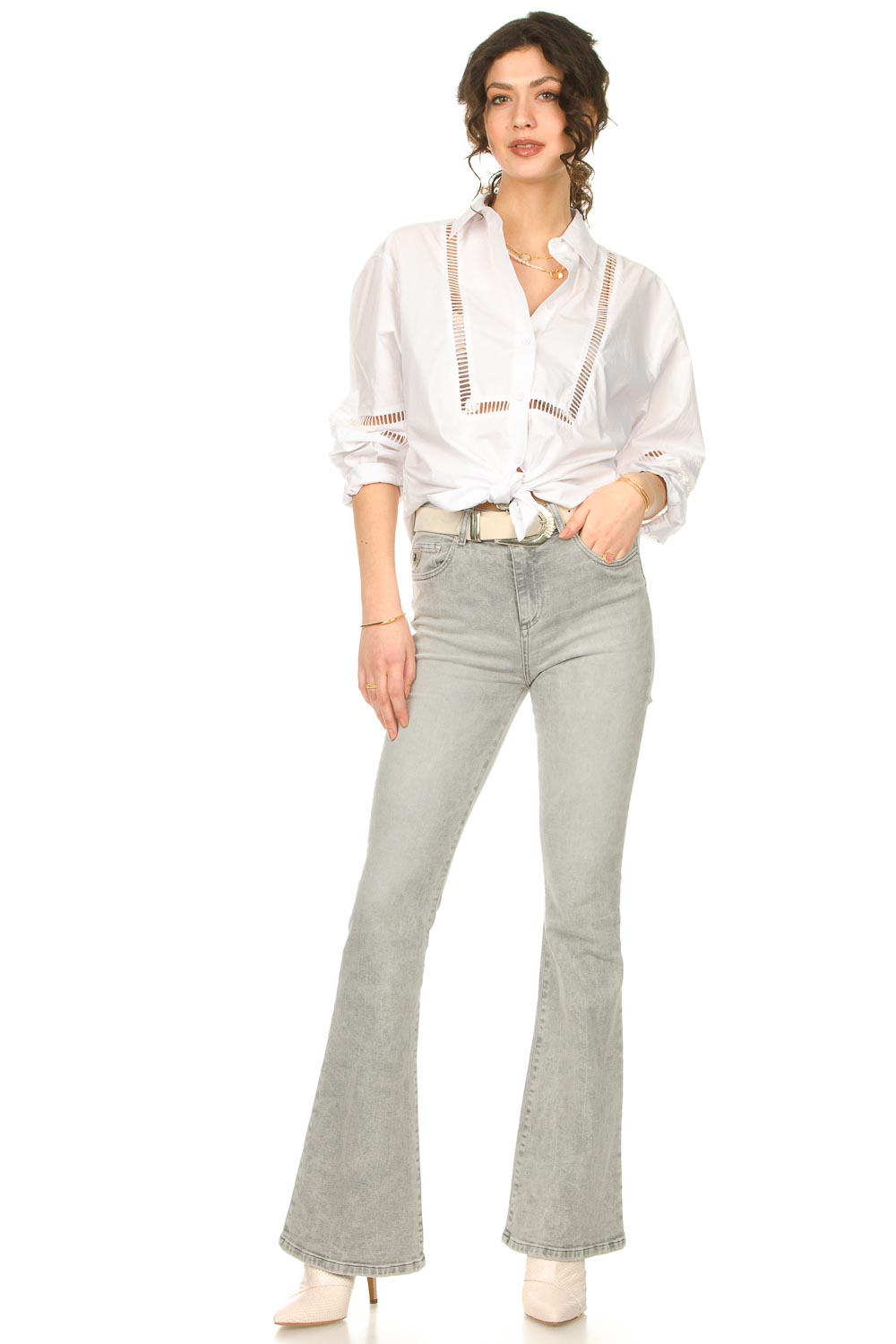 Look High rise flared jeans L34 Raval