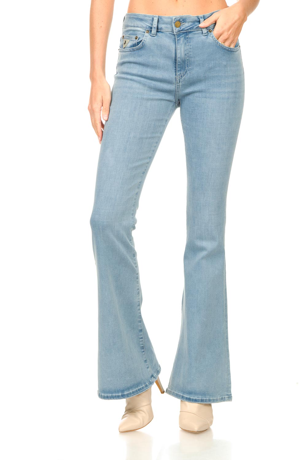 High rise flared jeans L34 Raval | blue 
