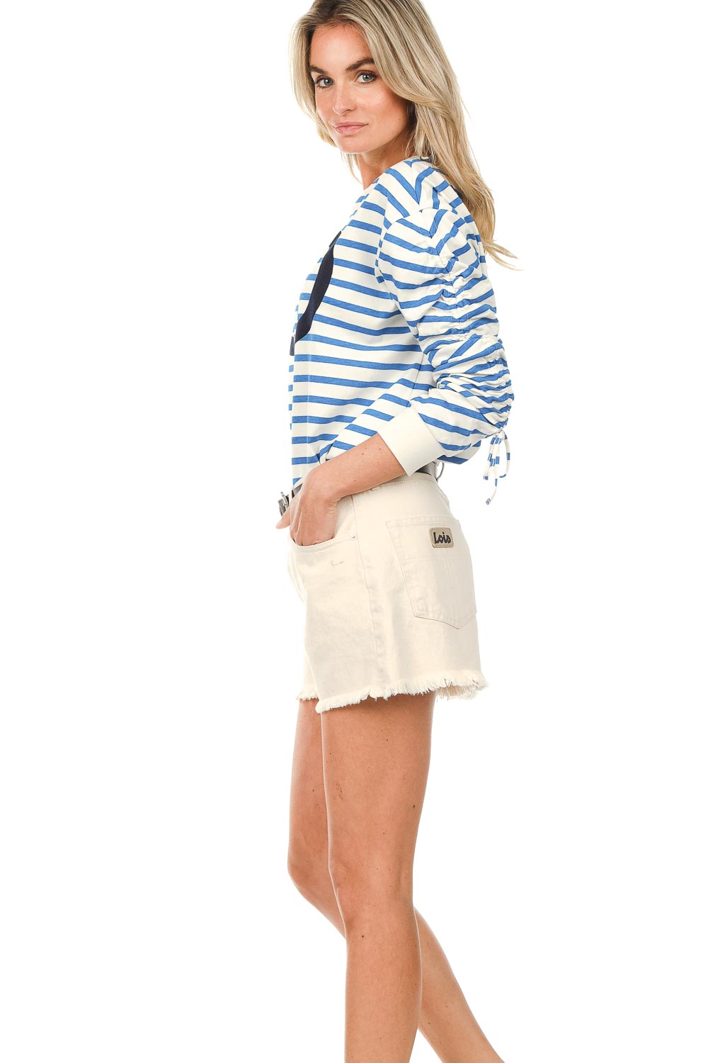 Short En Jean Lois Pour Femme - Taille US 26 / FR 35-36 - Occasion Très Bon état