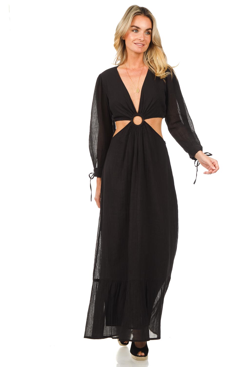 tali batik cut out dress Zimmermann Tali Batik Cut Out Dress Size 10