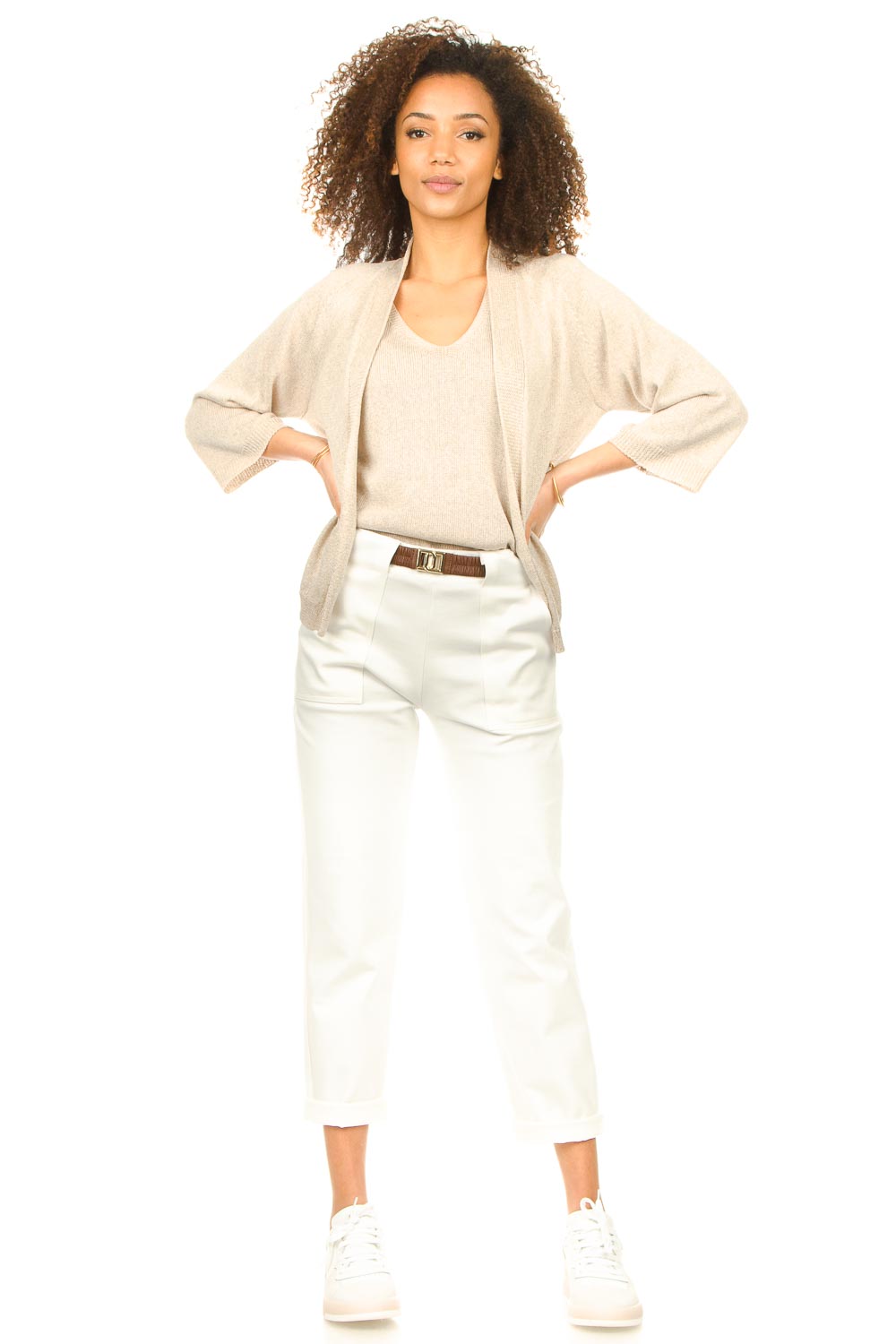 Look Knitted spencer Myra