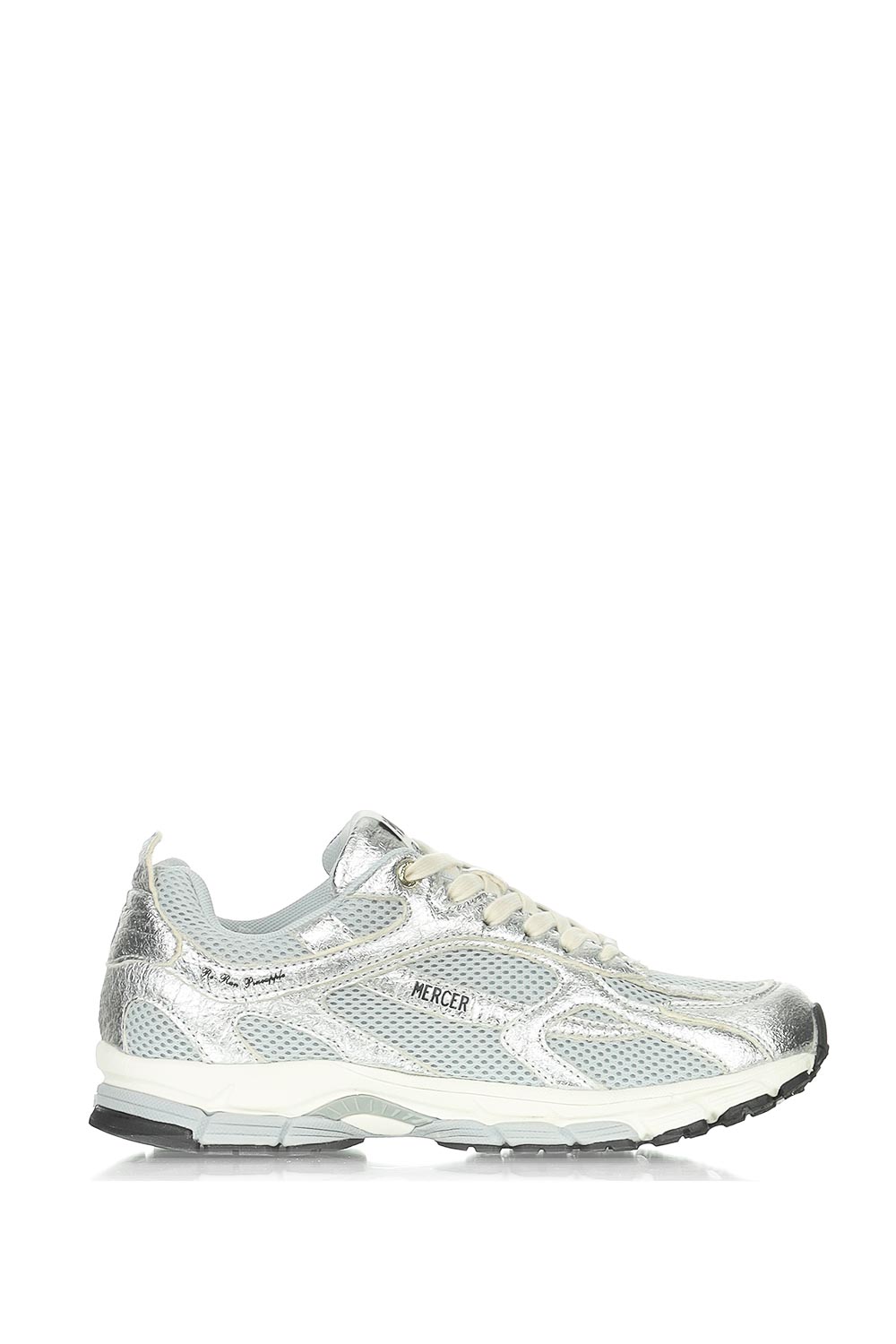 The Re-Run sneaker Pineapple | zilver | Mercer | Little Soho