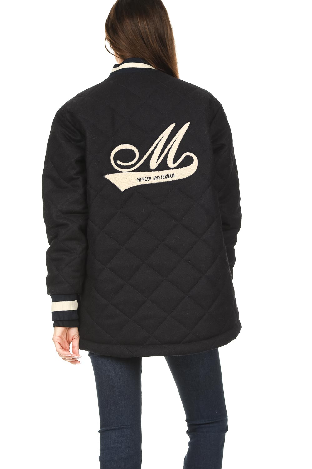 Varsity jacket Mercer blauw Mercer Little Soho