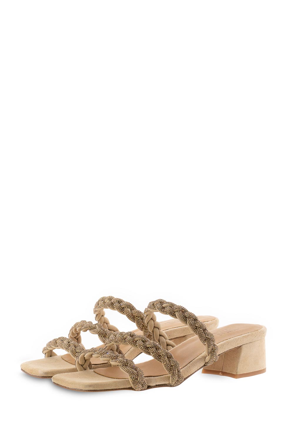 Instap sandaaltjes Lidia | natural | Toral | Little Soho
