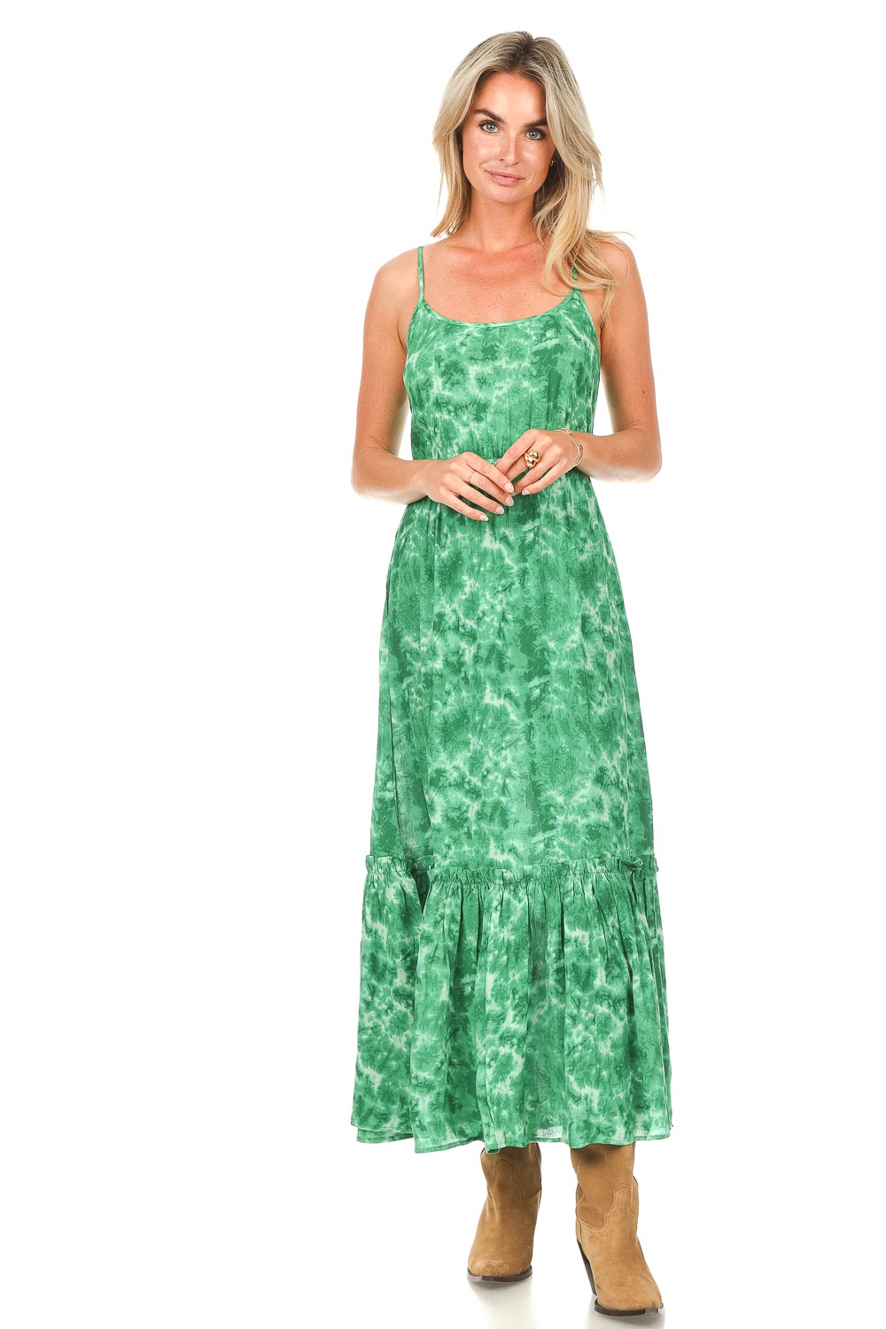 Look Tie-dye maxi dress Uno