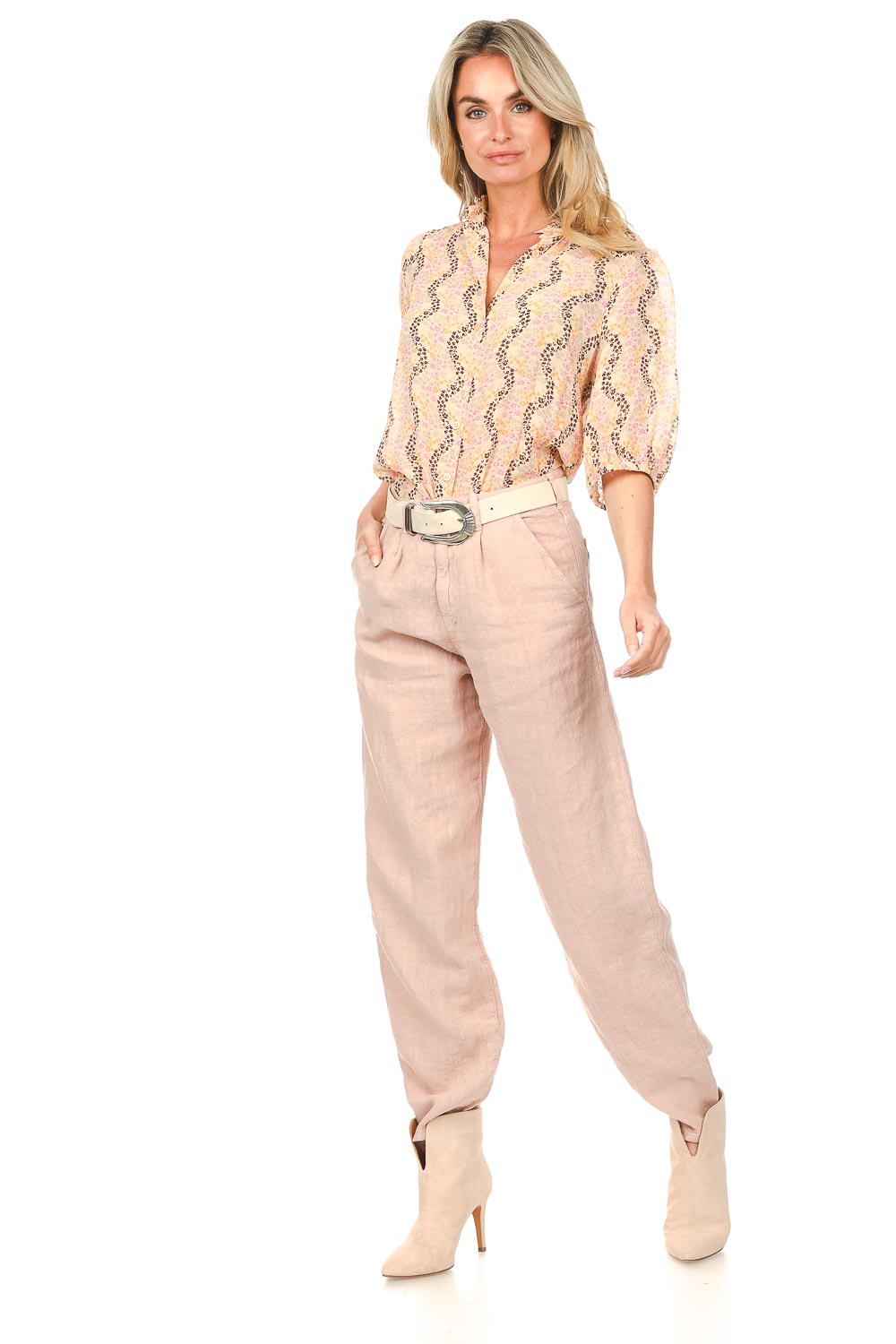 Look Blouse with flower print Magne