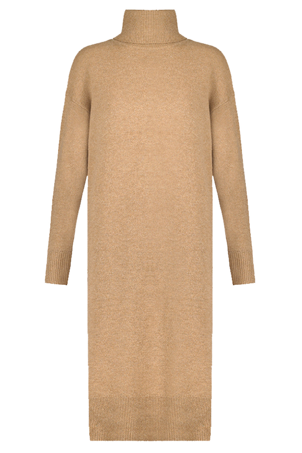 mudd knit dress Anastasia Noir Midi Knit Dress – Elegant Black Knitwear M
