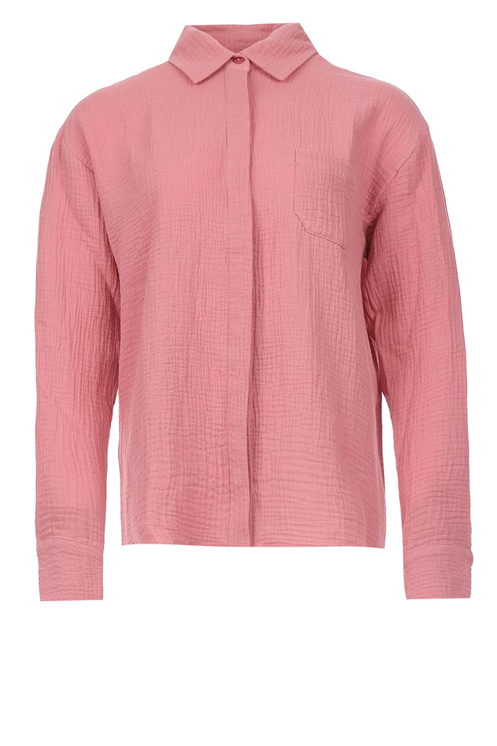 Les Favorites Katoenen blouse Fien roze