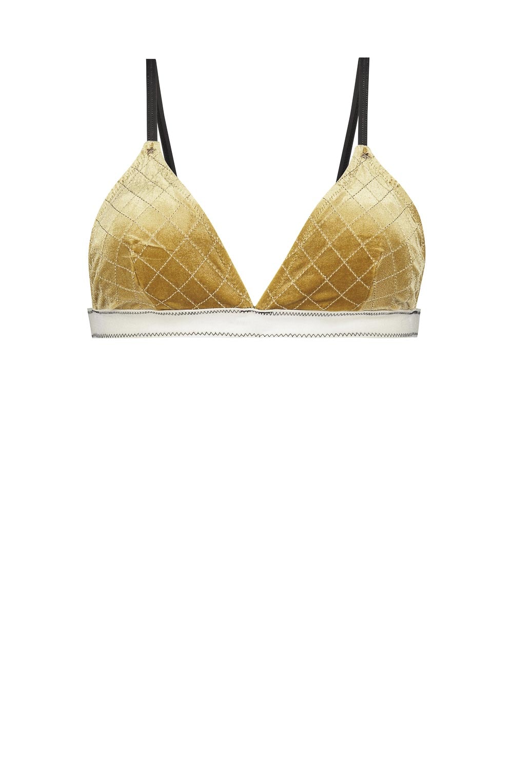 Bikini topje Velvet goud Melt Little Soho