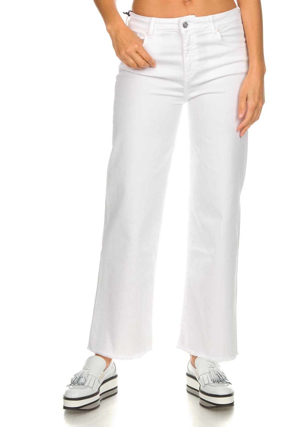 Culotte jeans Neva | wit | Lois Jeans | Little Soho